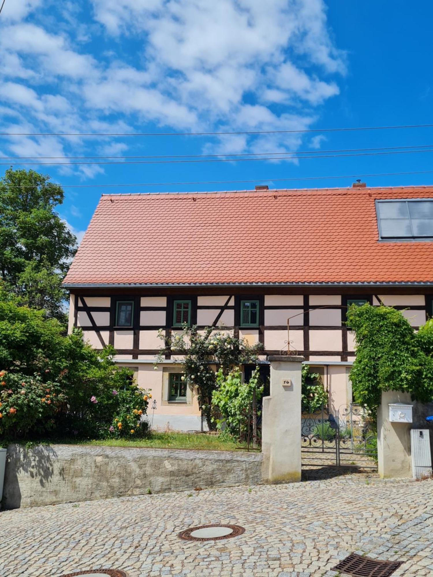 Unterkunft Am Weinberg Nunchritz Exteriér fotografie